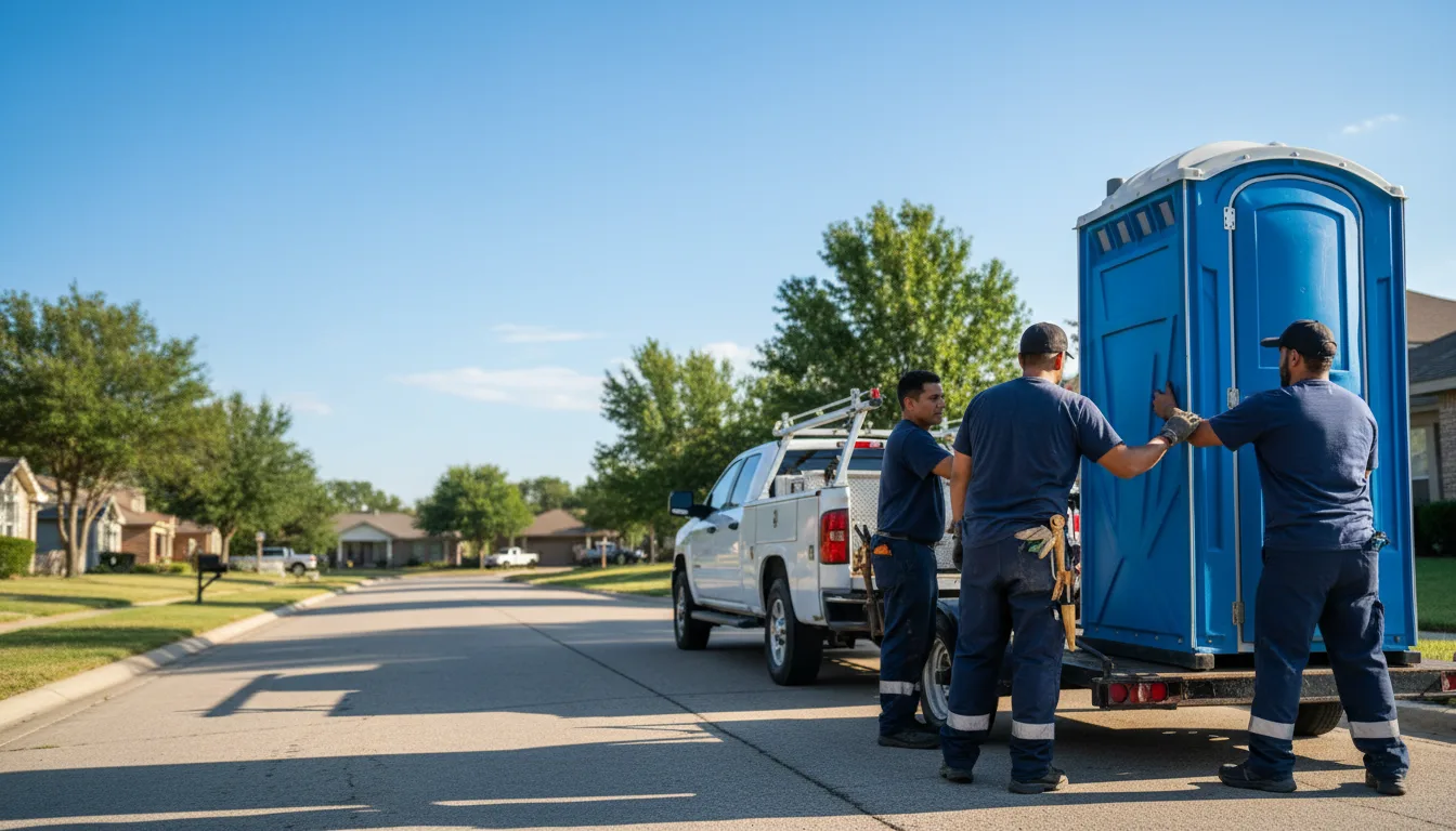 Portable Toilet Rental in Hubbard, TX near me